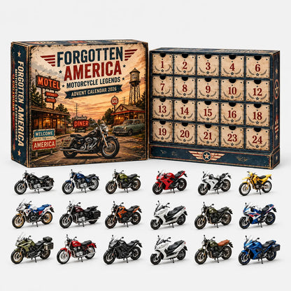 Vehicle Advent Calendar Die-Cast 24-Piece Set