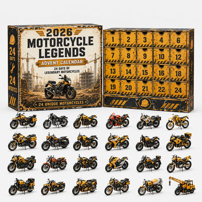 Vehicle Advent Calendar Die-Cast 24-Piece Set