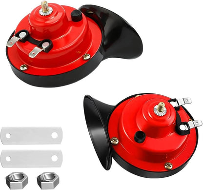 Vehicle Horn Dual-Tone Weather-Resistant 12V
