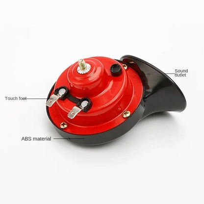 Vehicle Horn Dual-Tone Weather-Resistant 12V