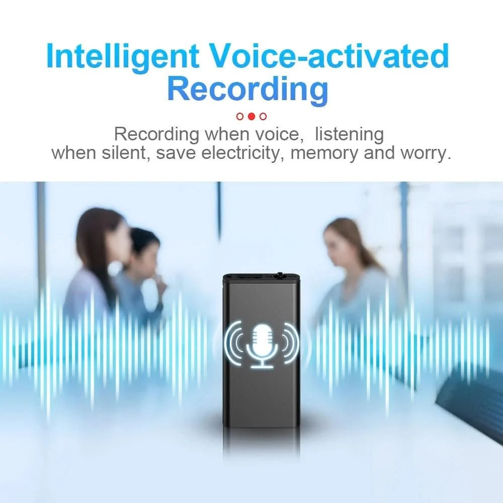 Voice Recorder Voice-Activated 32GB Up to 50 Hours Recording