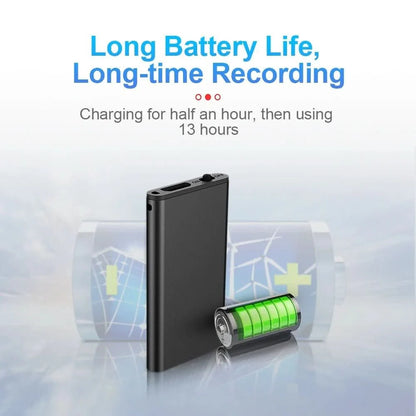 Voice Recorder Voice-Activated 32GB Up to 50 Hours Recording