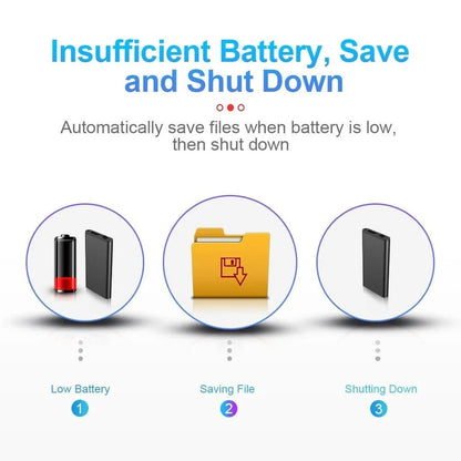 Voice Recorder Voice-Activated 32GB Up to 50 Hours Recording