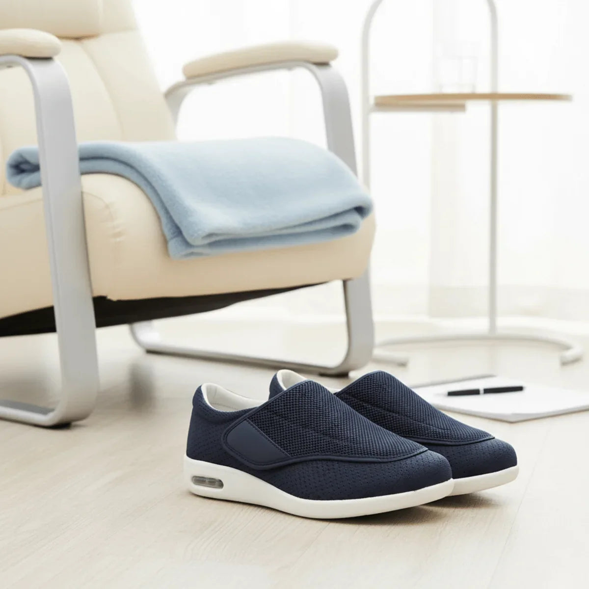 Walking Shoes Extra-Wide Fit Memory Foam Cushioning
