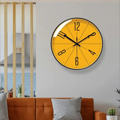 Wall Clock Quiet Quartz Movement Easy-Read Numerals