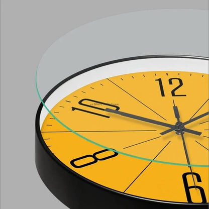 Wall Clock Quiet Quartz Movement Easy-Read Numerals