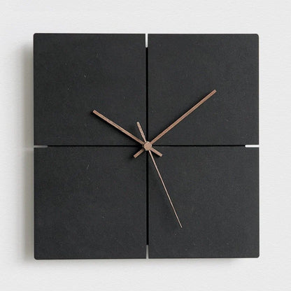 Wall Clock Silent Quartz Minimalist Design