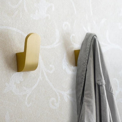 Wall Hook Brass Gold Finish Space-Saving Design