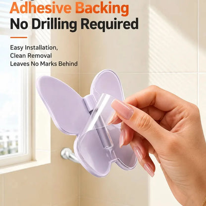 Wall Hook Butterfly Rotatable Drill-Free
