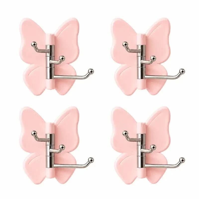 Wall Hook Butterfly Rotatable Drill-Free