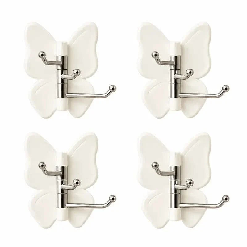 Wall Hook Butterfly Rotatable Drill-Free