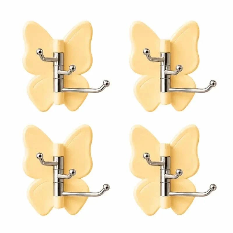 Wall Hook Butterfly Rotatable Drill-Free