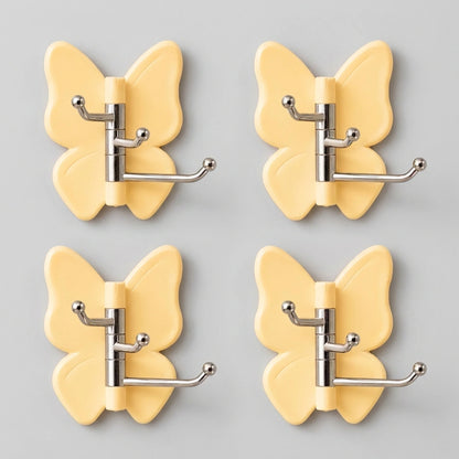 Wall Hook Butterfly Rotatable Drill-Free