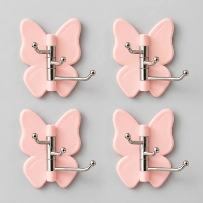 Wall Hook Butterfly Rotatable Drill-Free