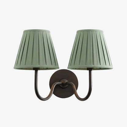 Wall Lamp Fabric Shade Dimmable Soft Diffused Light