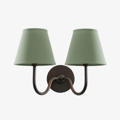 Wall Lamp Fabric Shade Dimmable Soft Diffused Light