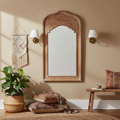 Wall Lamp Fabric Shade Dimmable Soft Diffused Light