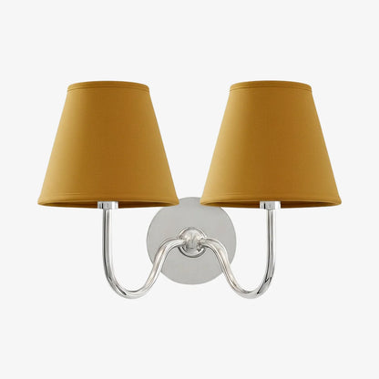 Wall Lamp Fabric Shade Dimmable Soft Diffused Light