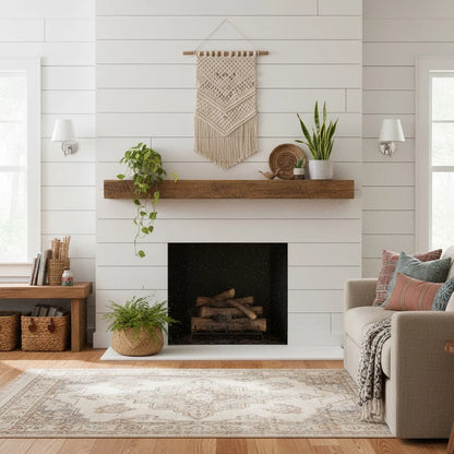 Wall Lamp Fabric Shade Dimmable Soft Diffused Light