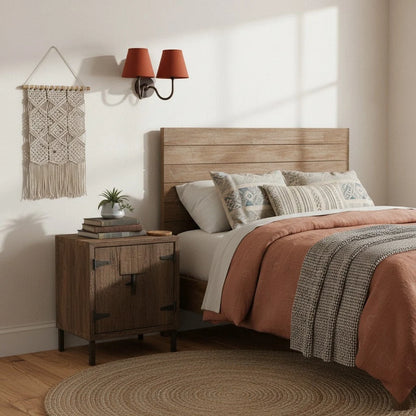 Wall Lamp Fabric Shade Dimmable Soft Diffused Light