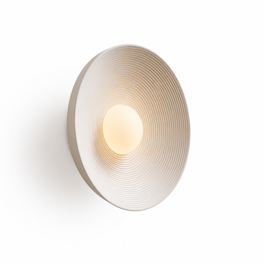 Wall Lamp Sand-Textured Resin Warm Ambient Light
