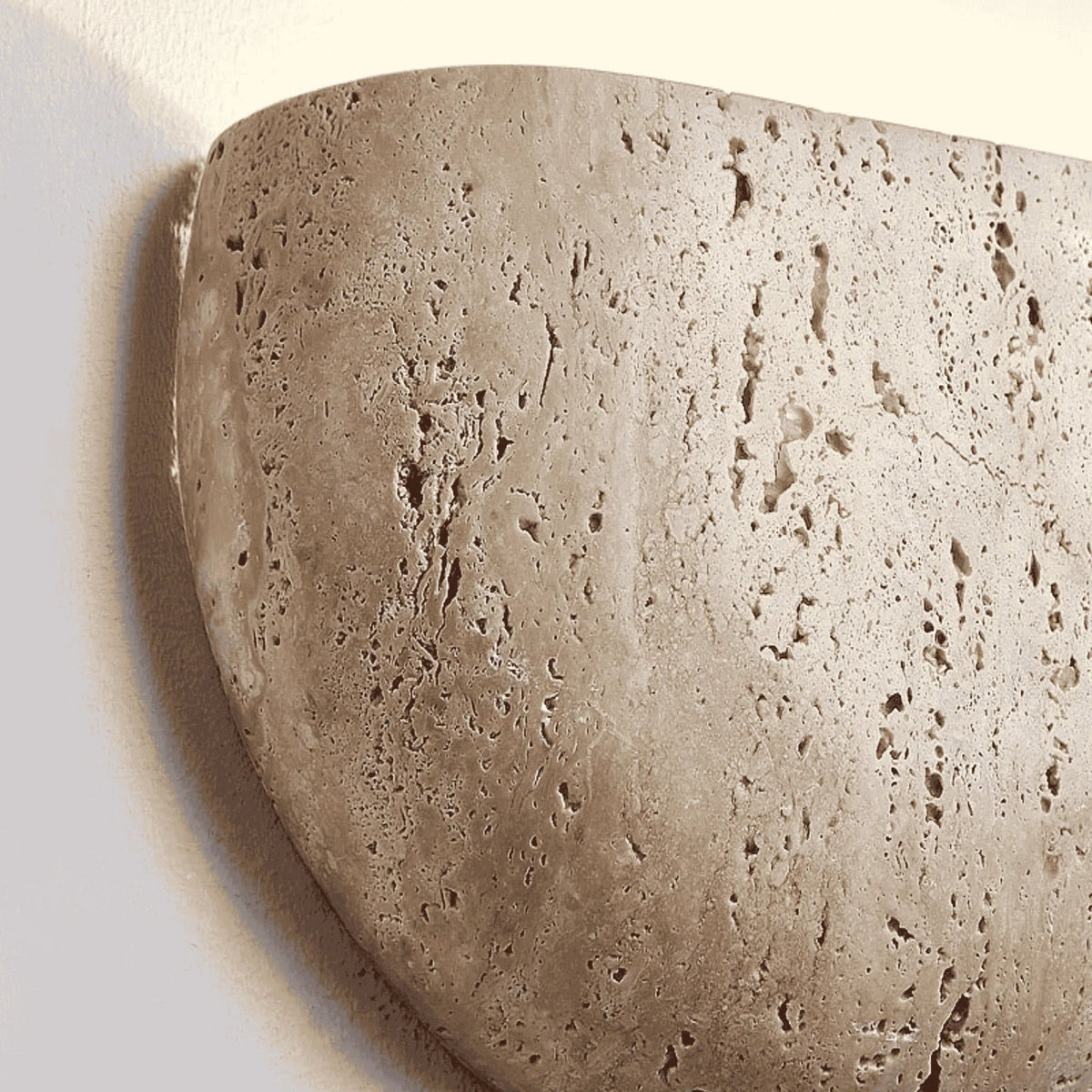 Wall Lamp Travertine Stone G9 LED Included