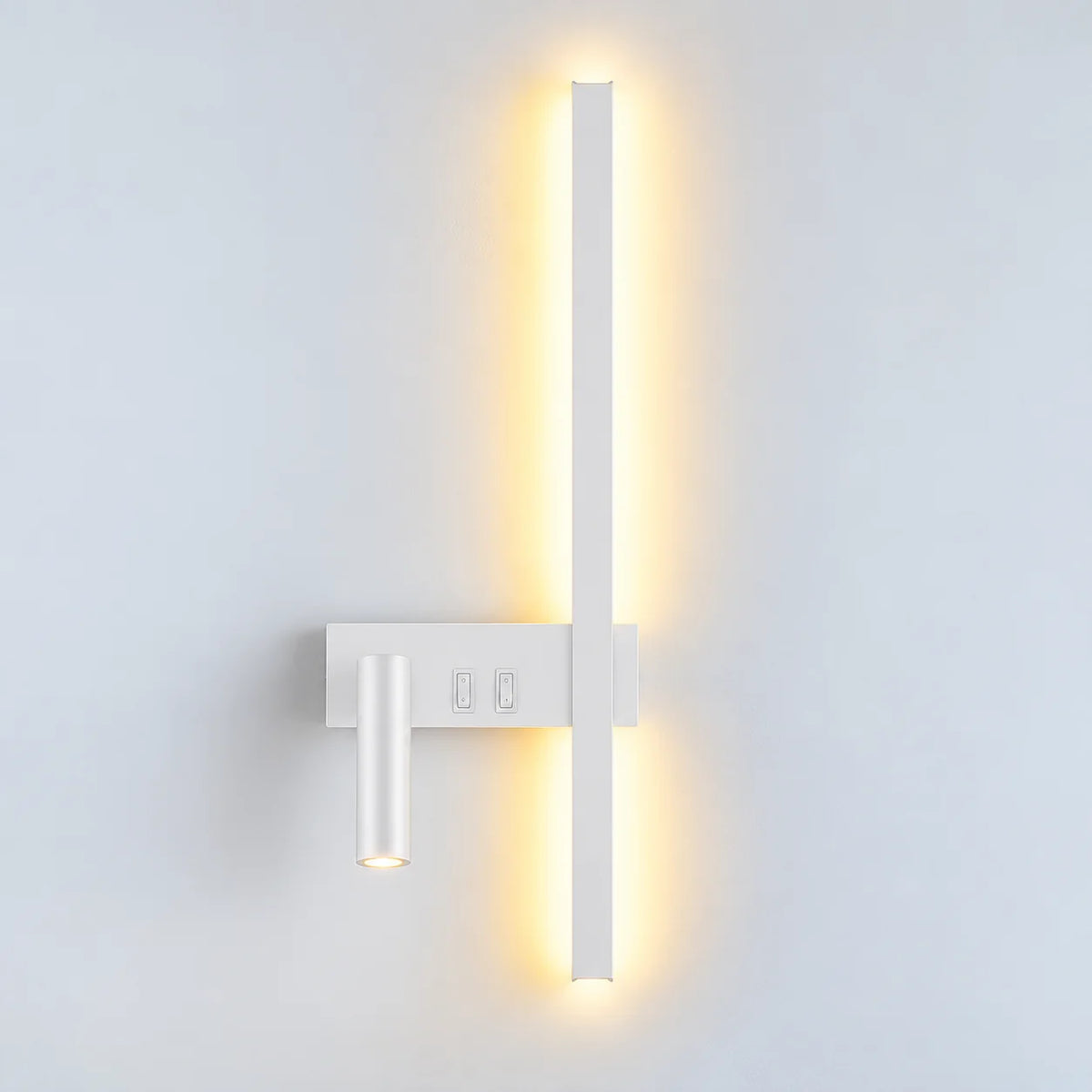 Wall Light Adjustable Swivel Head Integrated Tri-Color COB LED