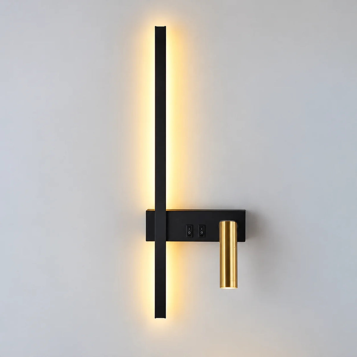 Wall Light Adjustable Swivel Head Integrated Tri-Color COB LED