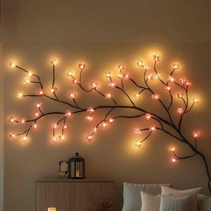 Wall Light Cherry Blossom Branch Warm White LED