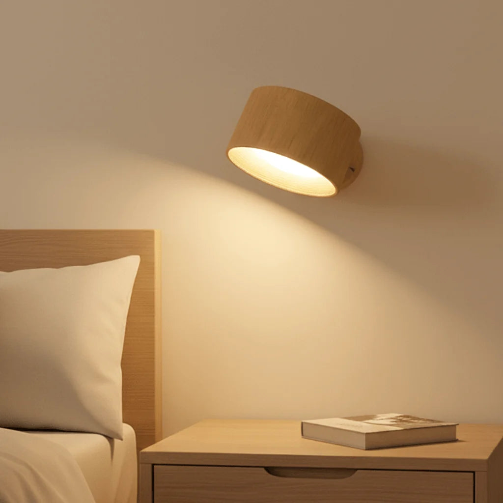 Wall Light Cordless Remote Control Dimmable LED