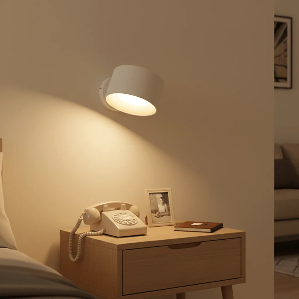 Wall Light Cordless Remote Control Dimmable LED