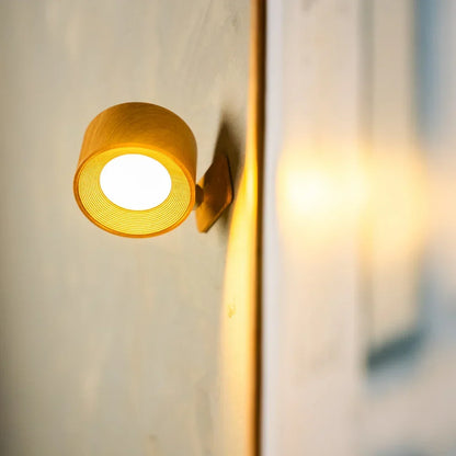 Wall Light Magnetic Mount 360° Rotating Remote-Controlled