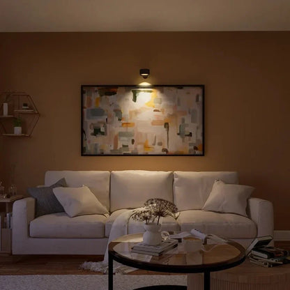Wall Light Magnetic Mount 360° Rotating Remote-Controlled