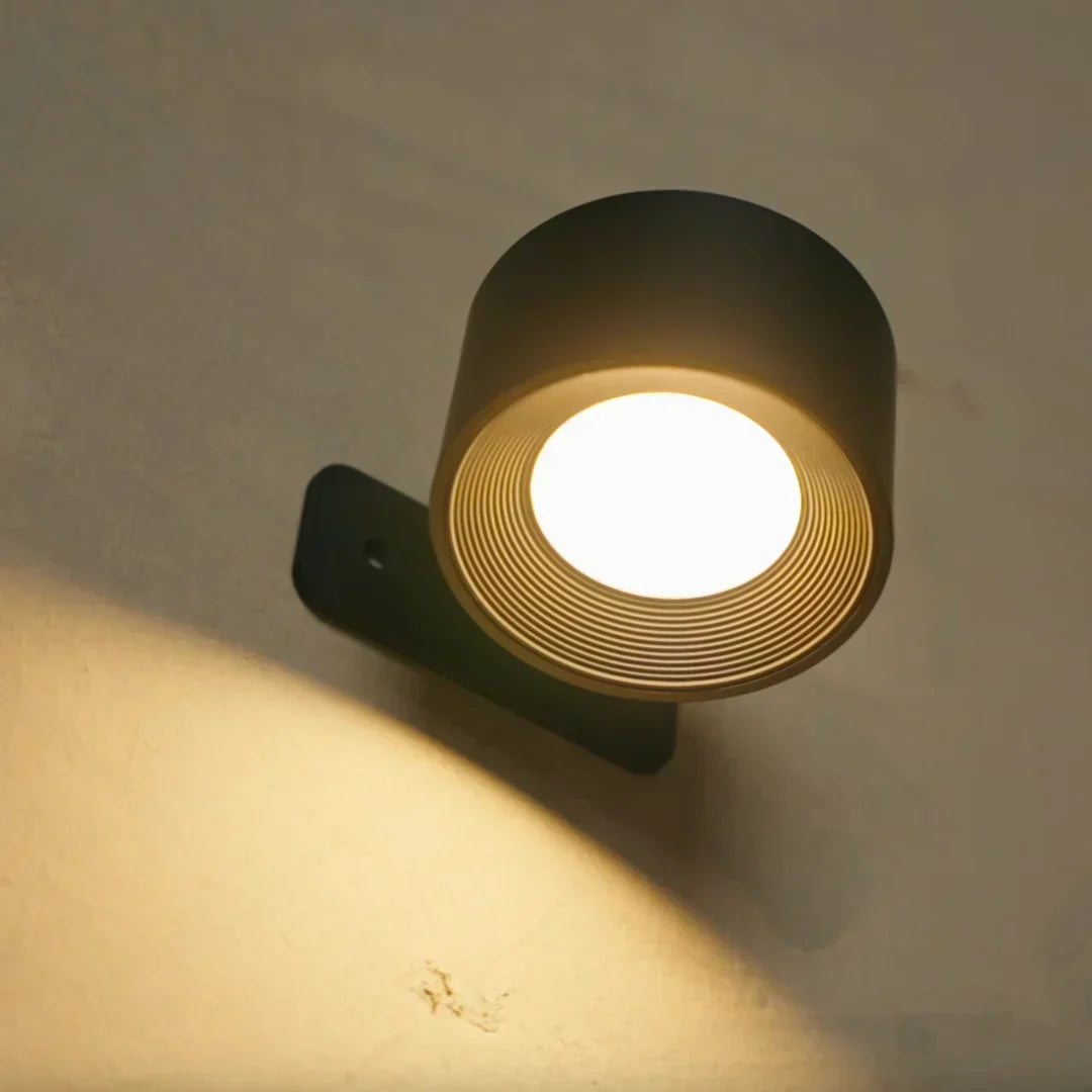 Wall Light Magnetic Mount 360° Rotating Remote-Controlled