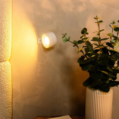 Wall Light Magnetic Mount 360° Rotating Remote-Controlled