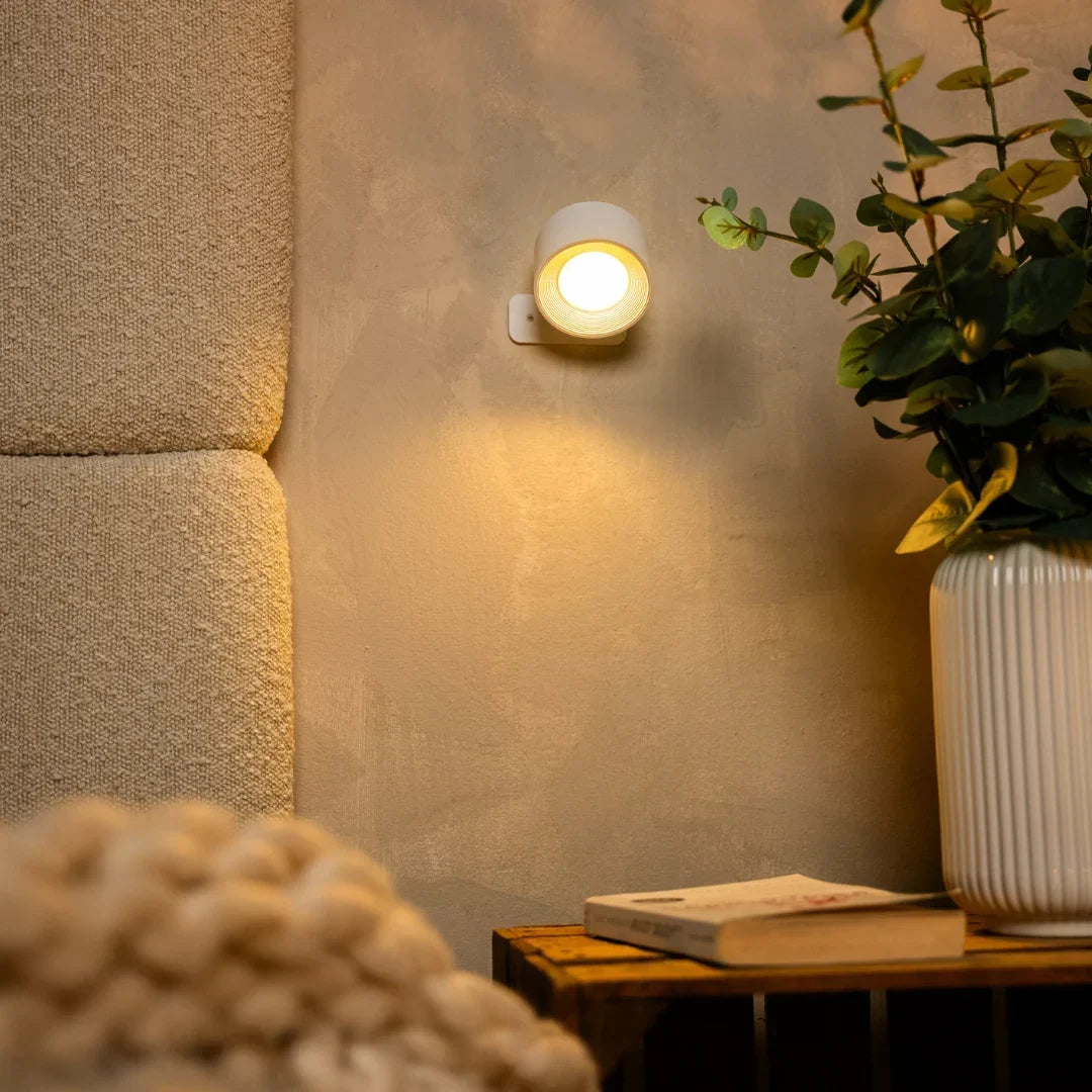 Wall Light Magnetic Mount 360° Rotating Remote-Controlled