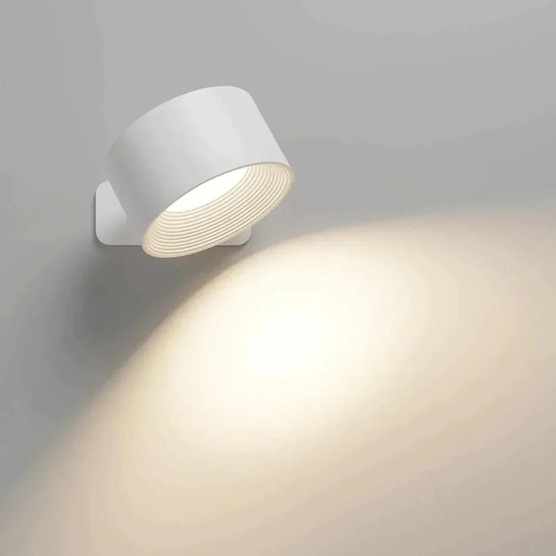 Wall Light Magnetic Mount 360° Rotating Remote-Controlled