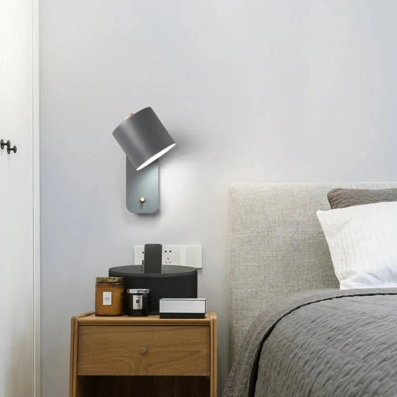 Wall Light Minimalist Hardwired Space-Saving
