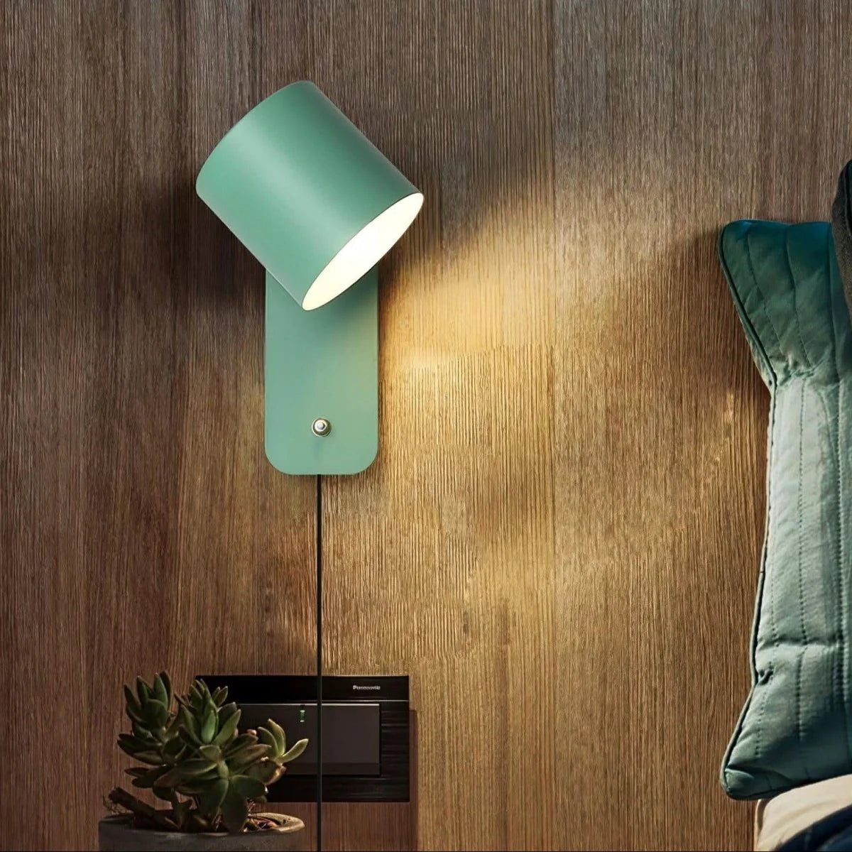 Wall Light Minimalist Hardwired Space-Saving