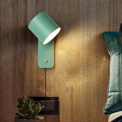 Wall Light Minimalist Hardwired Space-Saving