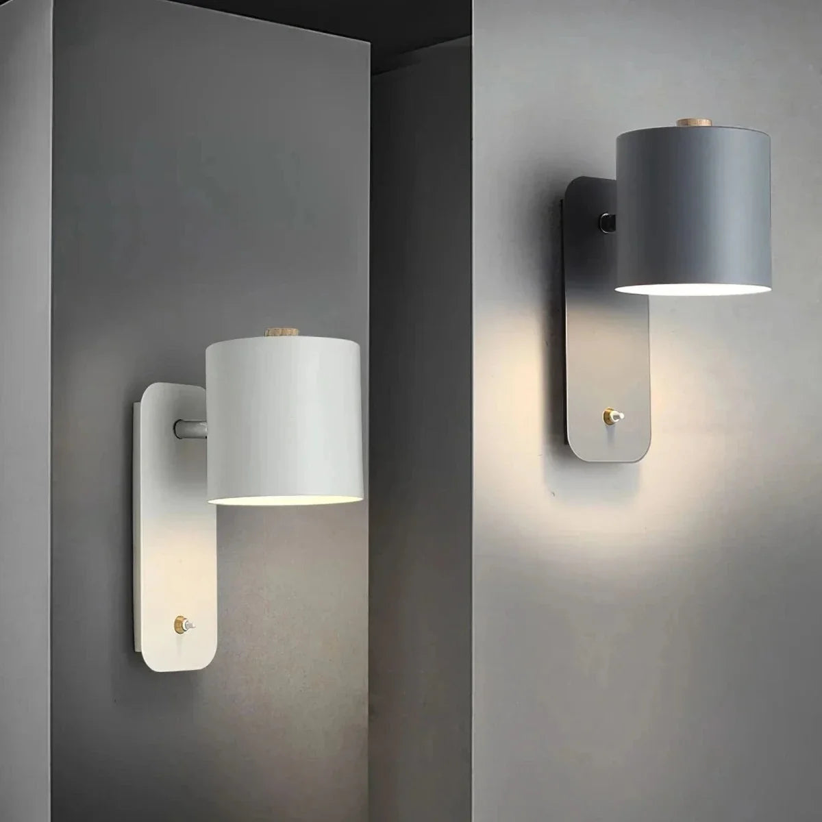 Wall Light Minimalist Hardwired Space-Saving Design