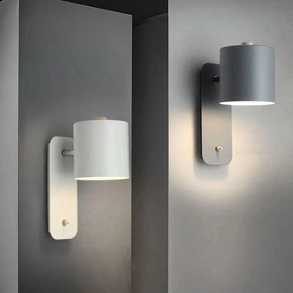 Wall Light Minimalist Hardwired Space-Saving Design