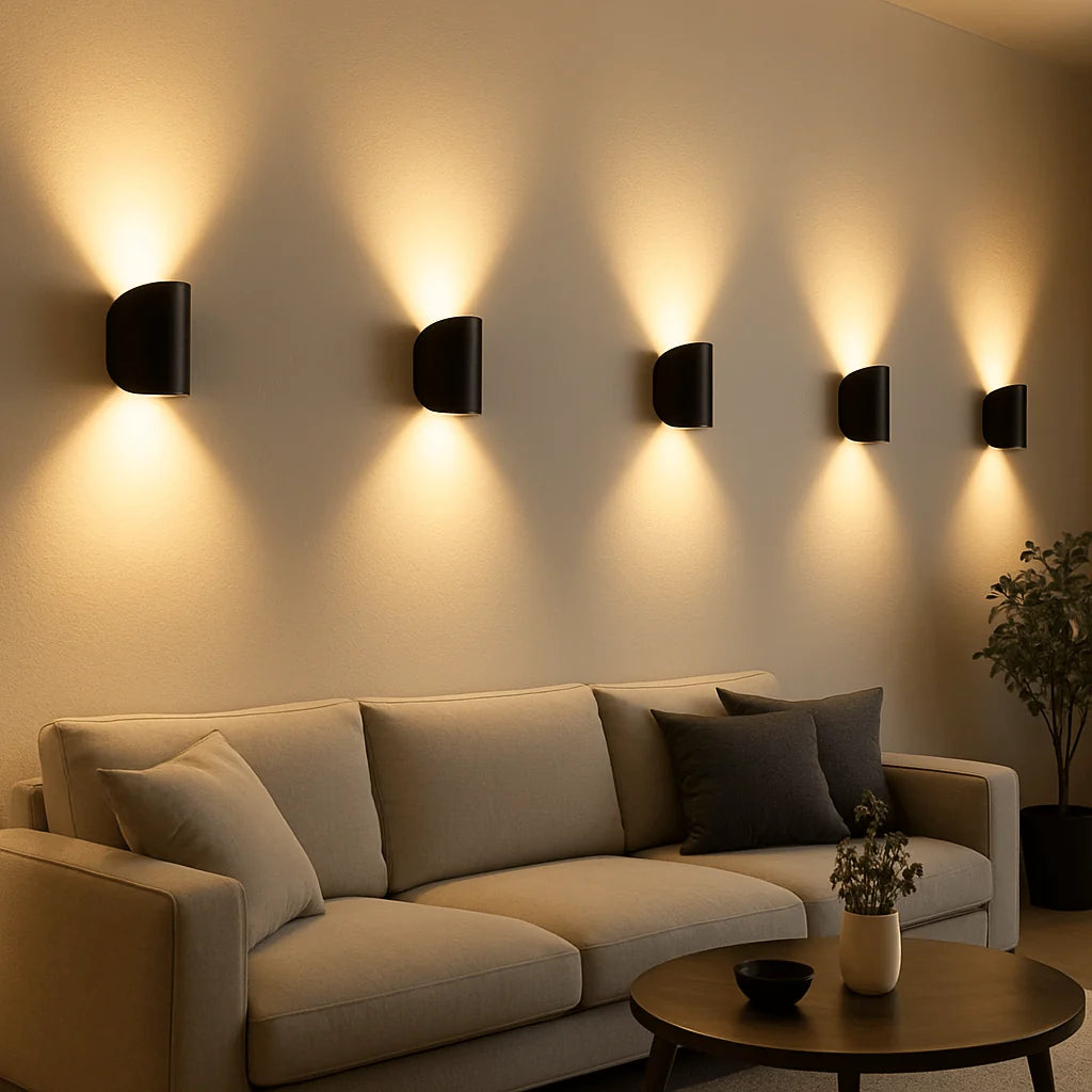 Wall Light Slim LED Warm Energy-Efficient