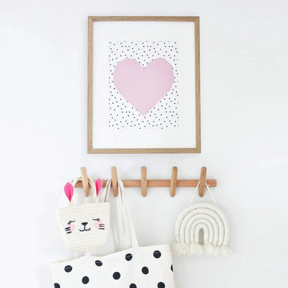 Wall Organizer Solid Wood Nordic Design
