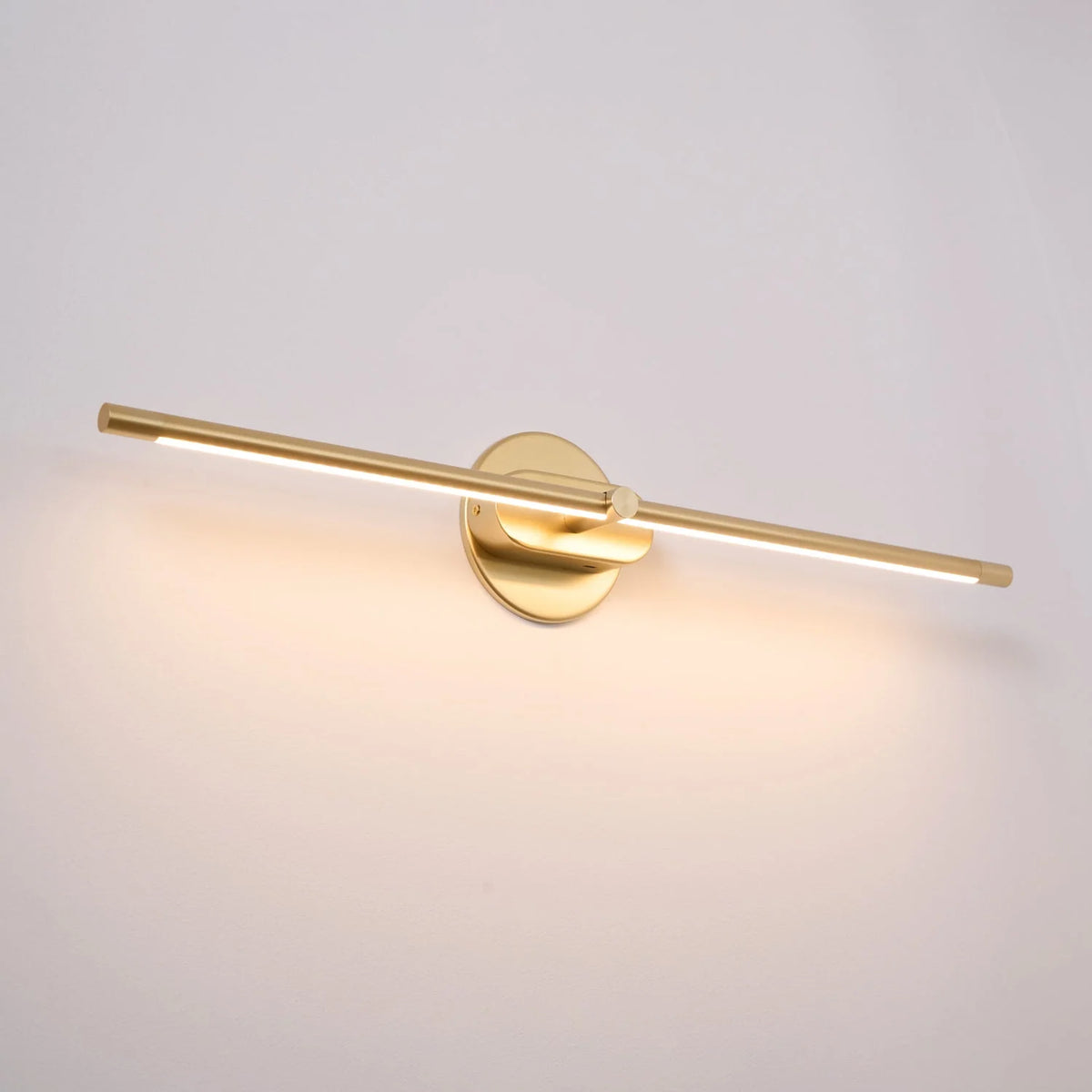 Wall Sconce Slim Linear USB Rechargeable 3-Color Dimmable LED