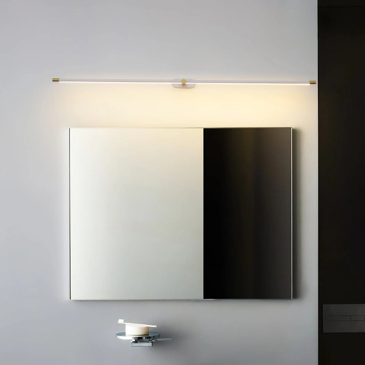 Wall Sconce Slim Linear USB Rechargeable 3-Color Dimmable LED