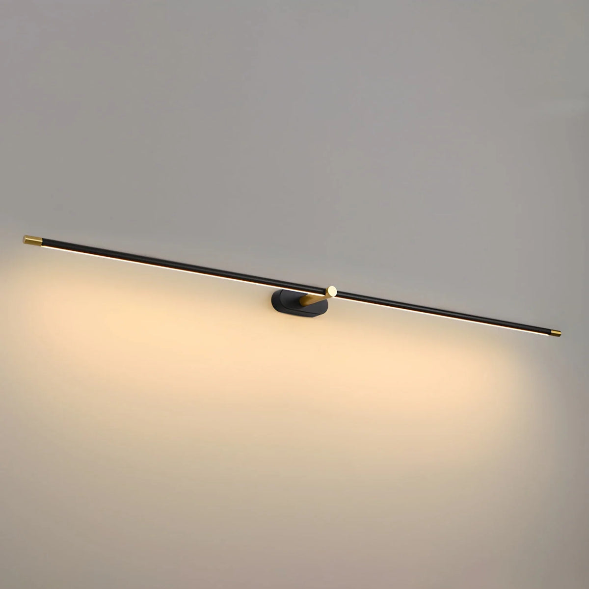 Wall Sconce Slim Linear USB Rechargeable 3-Color Dimmable LED
