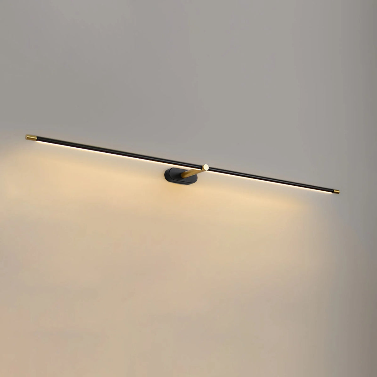 Wall Sconce Slim Linear USB Rechargeable 3-Color Dimmable LED