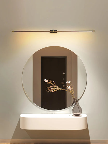 Wall Sconce Slim Linear USB Rechargeable 3-Color Dimmable LED