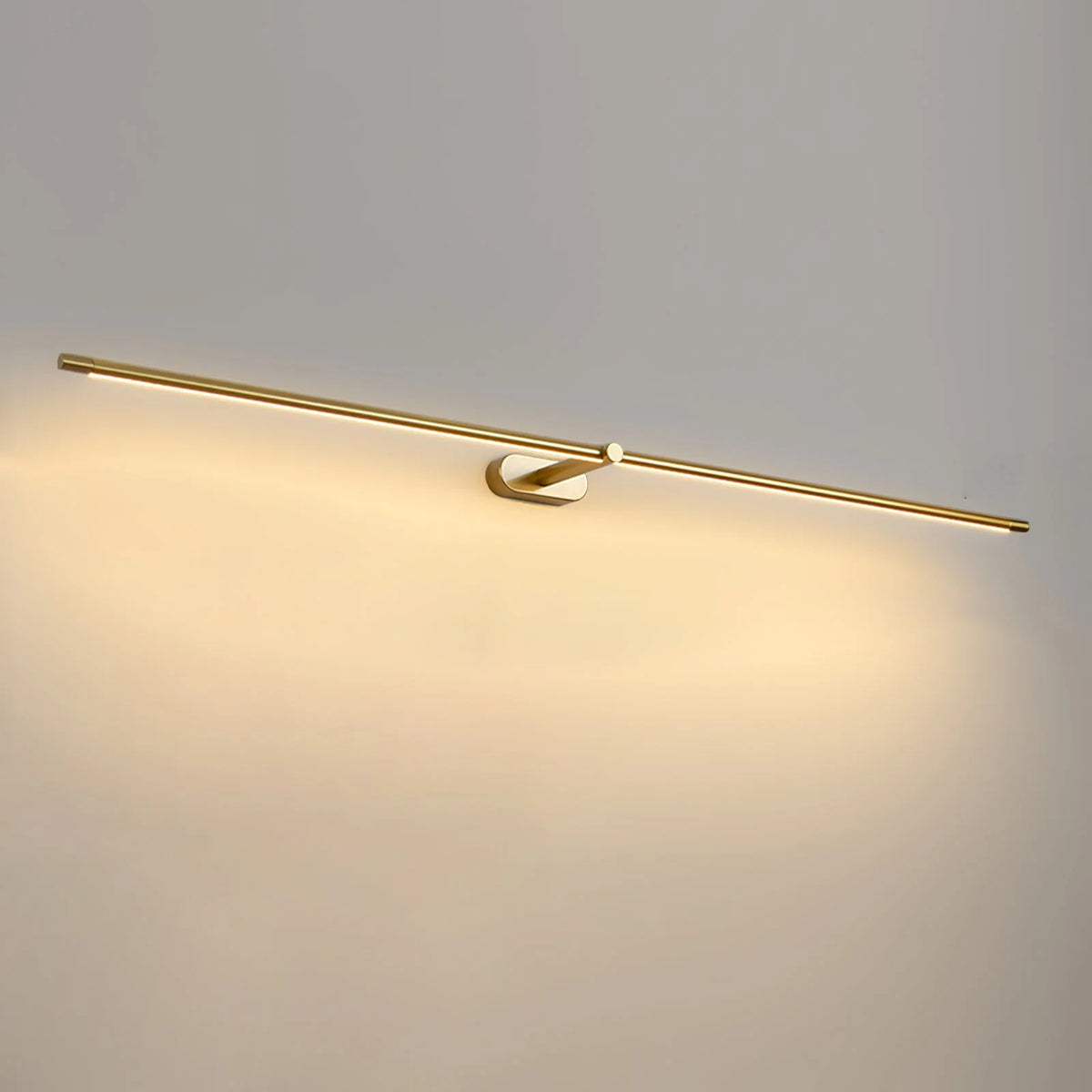 Wall Sconce Slim Linear USB Rechargeable 3-Color Dimmable LED